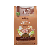 Bosch HPC MENUE Mini Junior mit Tierwohl Huhn getreidefrei Bosch HPC MENUE Mini Junior mit Tierwohl Huhn getreidefrei