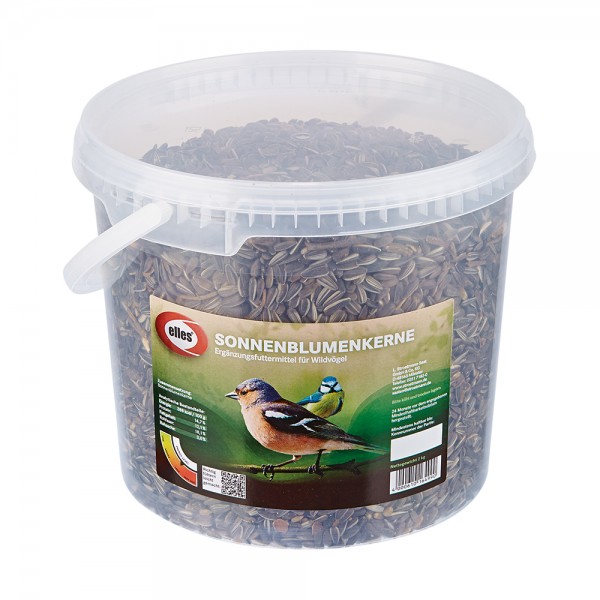elles Sonnenblumenkerne 2,0 kg Eimer 1/2 Chep Display