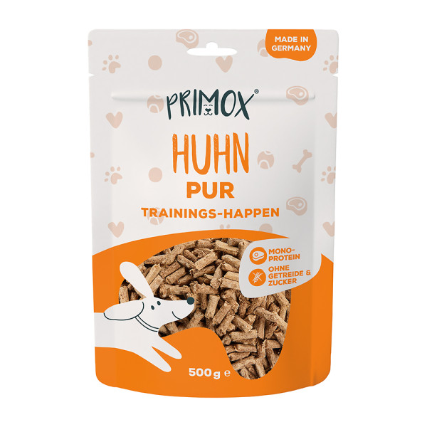 Primox Hundeleckerlis Huhn pur 500g