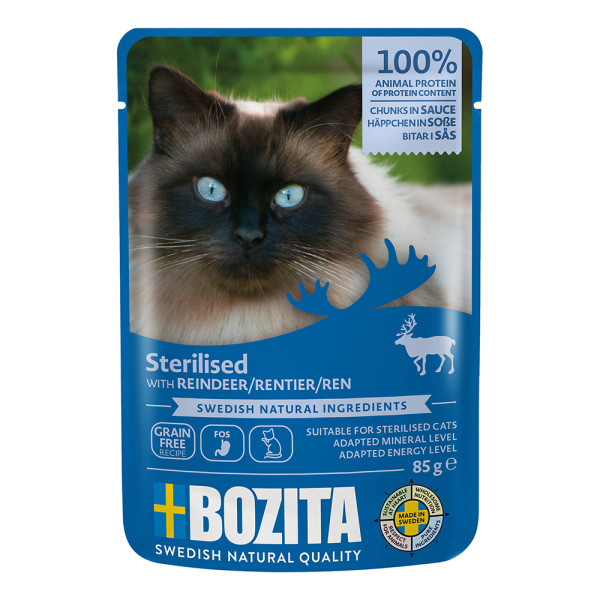 Bozita Sterilised Häppchen in Sauce Rentier