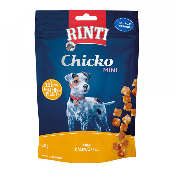 Rinti Chicko Mini Käsewürfel Huhn