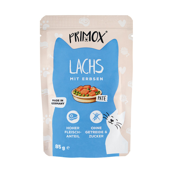 Primox Lachs mit Erbsen