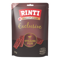 Rinti Singlefleisch Exclusive Snack Strauss pur Rinti Singlefleisch Exclusive Snack Strauss pur
