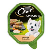 Cesar Gartenvielfalt Geflügel & Gemüse & Reis Cesar Gartenvielfalt Geflügel & Gemüse & Reis