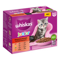 Whiskas Whiskas Multipack Junior Klassische Auswahl in Sauce Whiskas Whiskas Multipack Junior Klassische Auswahl in Sauce