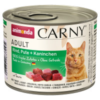 Animonda Carny Adult Rind, Pute + Kaninchen Animonda Carny Adult Rind, Pute + Kaninchen