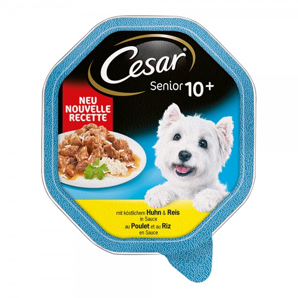 Cesar Senior Huhn & Reis in Sauce
