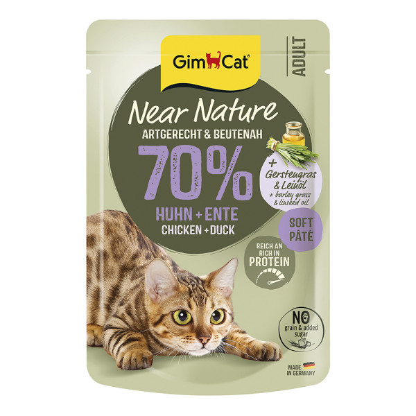 GimCat Near Nature Huhn & Ente