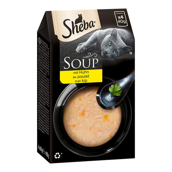 Sheba Multipack Soup mit Huhn