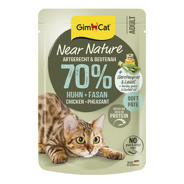 GimCat Near Nature Huhn & Fasan