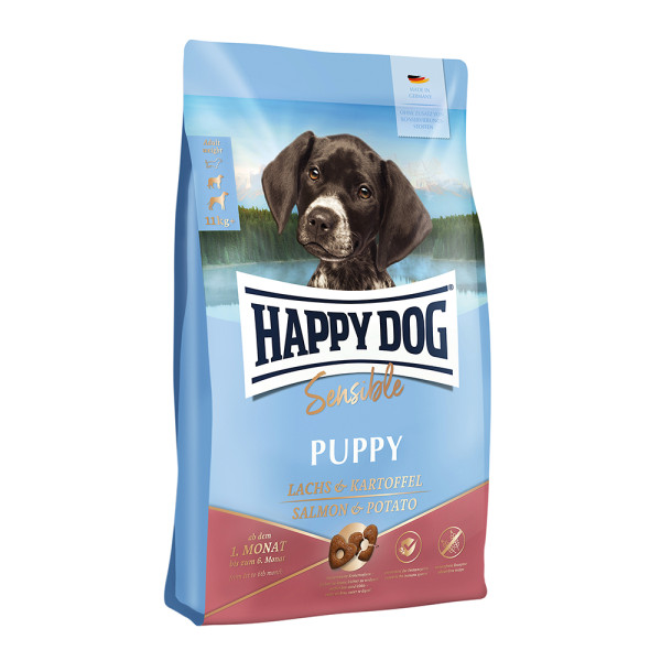 Happy Dog Puppy Lachs & Kartoffel