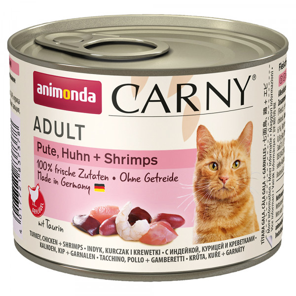 Animonda Carny Adult Pute & Huhn & Shrimps