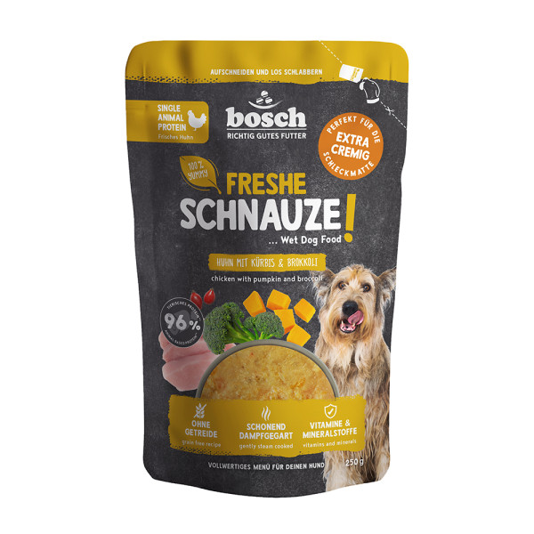 Bosch Freshe Schnauze - Huhn mit Kürbis & Brokkoli