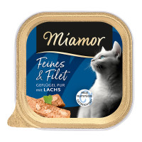 Miamor Fenes Filets Geflügel Pur&Lachs Miamor Fenes Filets Geflügel Pur&Lachs