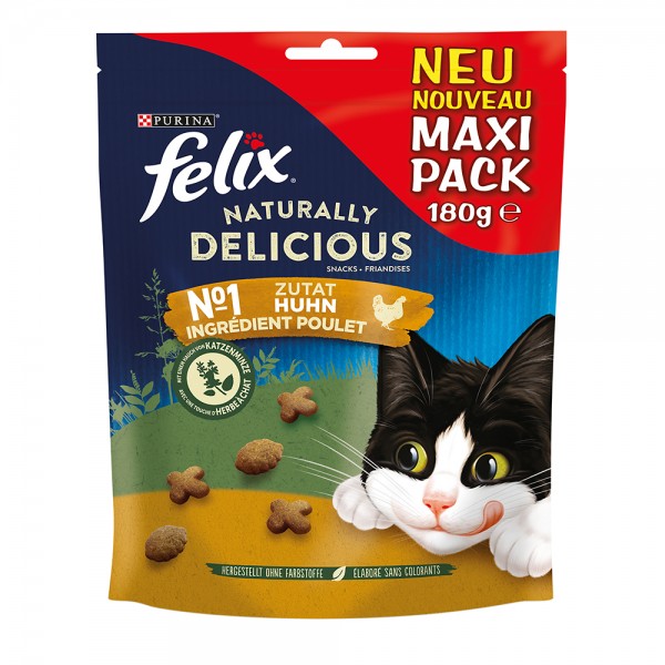 Felix Naturally Delicious Huhn mit einem Hauch von Katzenminze