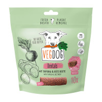 Vegdog Dentals mit Tapioka & Roter Beete Vegdog Dentals mit Tapioka & Roter Beete
