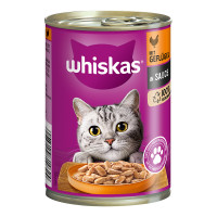 Whiskas 1+ mit Geflügel in Sauce Whiskas 1+ mit Geflügel in Sauce