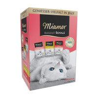Miamor Ragout Royale in Jelly Pute, Lachs, Kalb Multibox Miamor Ragout Royale in Jelly Pute, Lachs, Kalb Multibox