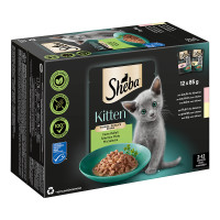 Sheba Multipack Kitten Feine Vielfalt in Sauce Sheba Multipack Kitten Feine Vielfalt in Sauce
