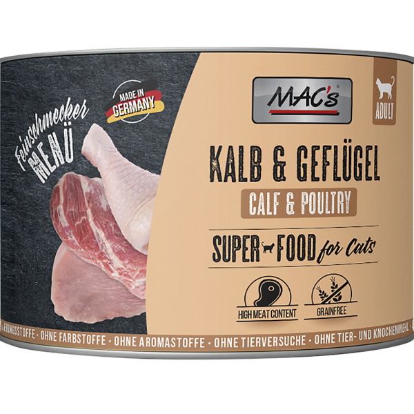 MAC´s CAT Feinschmecker Kalb und Geflügel