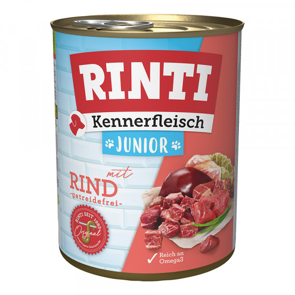 Rinti Kennerfleisch Junior + Rind