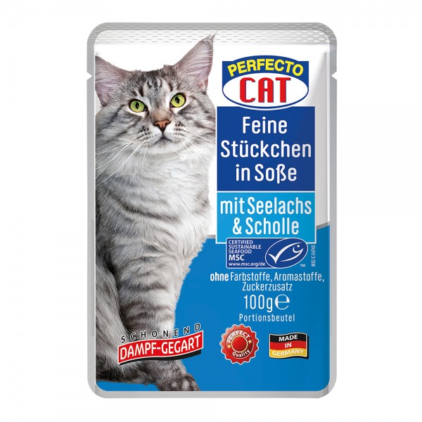 Perfecto Cat Feine Stückchen Seelachs