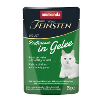 Animonda Vom Feinsten Rafinesse in Gelee Huhn & Wild Animonda Vom Feinsten Rafinesse in Gelee Huhn & Wild