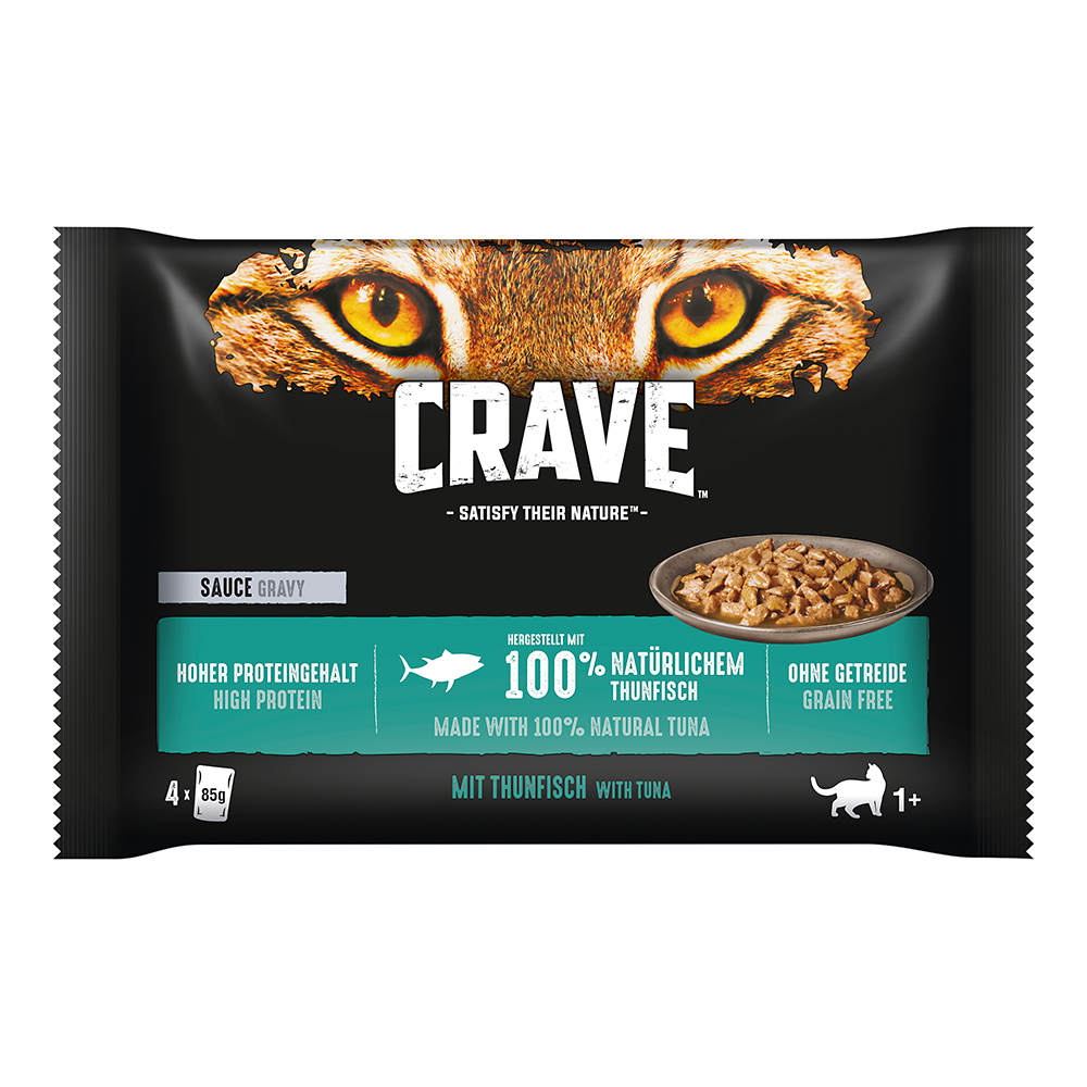 Crave Multipack mit Thunfisch in Sauce | Nassfutter | Katzenfutter ...