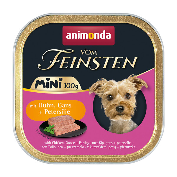 Animonda Vom Feinsten vom Feinsten Adult Mini Huhn, Gans + Petersilie