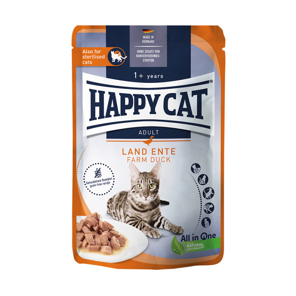 Happy Cat Pouch Culinary Land Ente