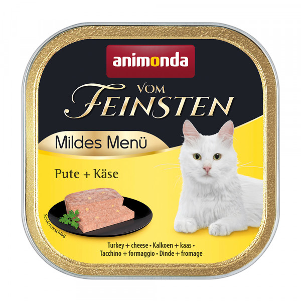 Animonda Vom Feinsten Adult Katzen mit Pute & Käse