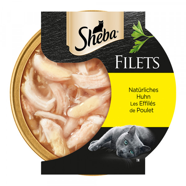 Sheba Filets mit natürlichem Huhn