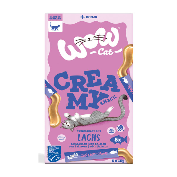 WOW CAT Creamy Snack Lachs