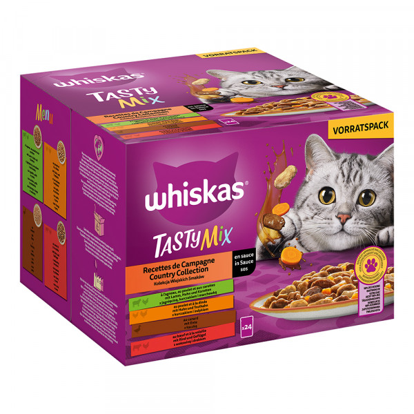 Whiskas Whiskas Tasty Mix Multipack Country Collection in Sauce