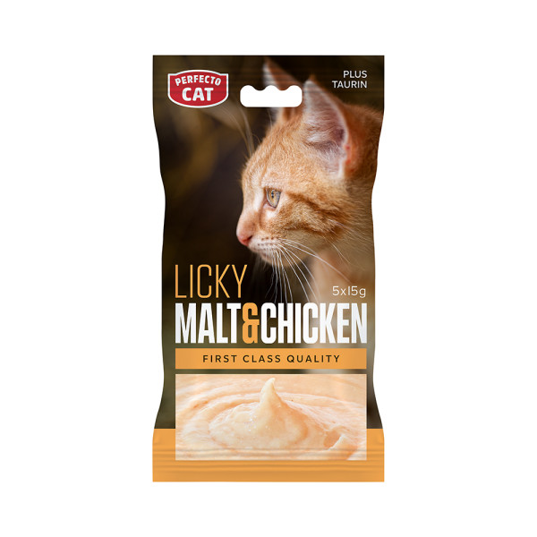 Perfecto Cat Licky Malt & Chicken
