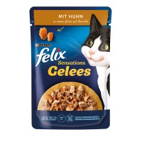 Felix Sensation Gelee mit Huhn & Karotte Felix Sensation Gelee mit Huhn & Karotte