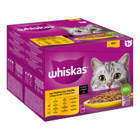 Whiskas Whiskas Multipack 1+ Geflügel Auswahl in Sauce Whiskas Whiskas Multipack 1+ Geflügel Auswahl in Sauce