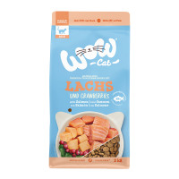 WOW CAT Trockennahrung Adult Lachs WOW CAT Trockennahrung Adult Lachs