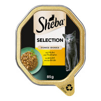 Sheba Selection Sauce mit Huhn und Truthahn Sheba Selection Sauce mit Huhn und Truthahn