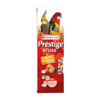 Versele-Laga Prestige Sticks Grosssittiche mit Nüssen & Rosinentopping Versele-Laga Prestige Sticks Grosssittiche mit Nüssen & Rosinentopping