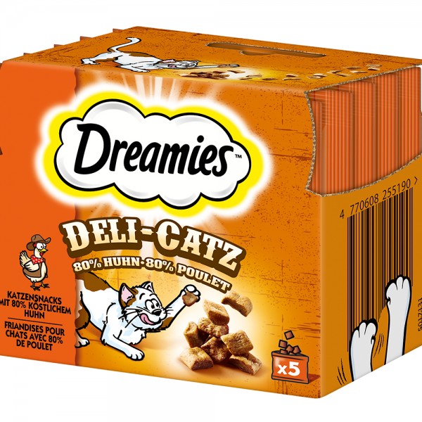 Dreamies Deli-Catz mit Huhn