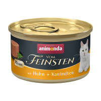 Animonda Vom Feinsten Mousse mit Huhn & Kaninchen Animonda Vom Feinsten Mousse mit Huhn & Kaninchen