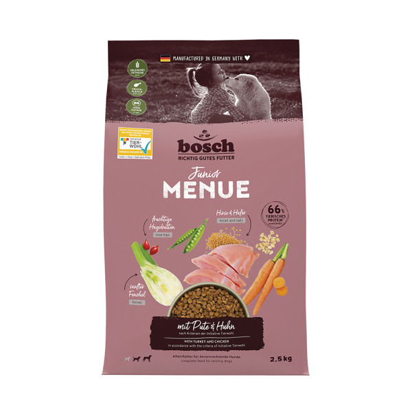 Bosch HPC MENUE Junior mit TW-Huhn + Pute