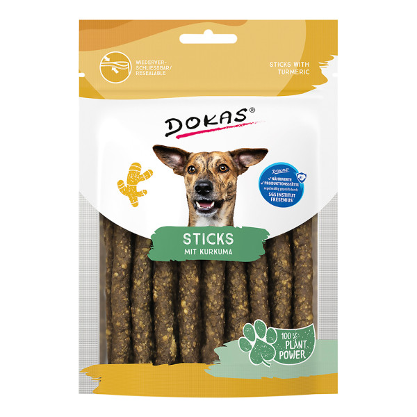Dokas Sticks mit Kurkuma