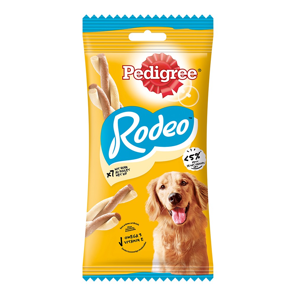 Pedigree Rodeo Huhn 7St | Snacks | Hundefutter | Hund | Sortiment 