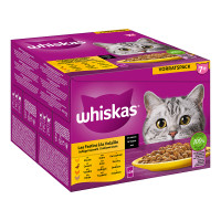 Whiskas Whiskas Multipack 7+ Geflügel Auswahl in Sauce Whiskas Whiskas Multipack 7+ Geflügel Auswahl in Sauce