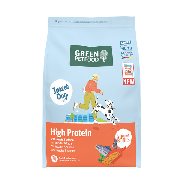 Green Petfood GPF Dog High Protein with Insects