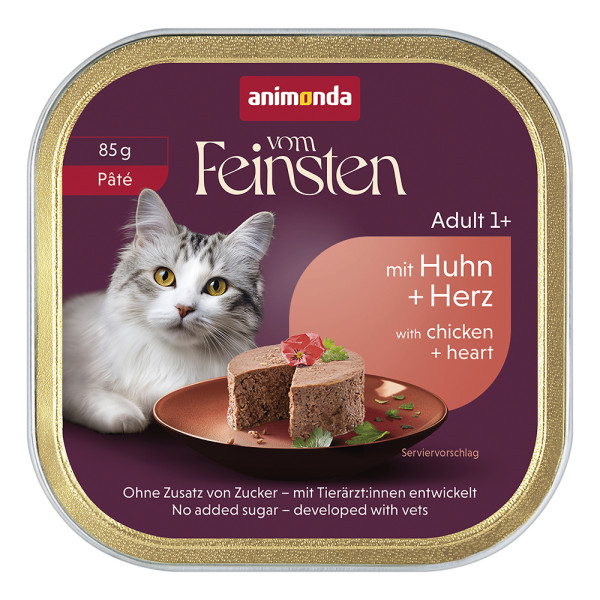 Animonda Vom Feinsten Katze Adult Pastete Huhn & Herz