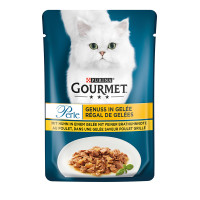Gourmet Perle Genuss in Gelee mit Huhn Gourmet Perle Genuss in Gelee mit Huhn