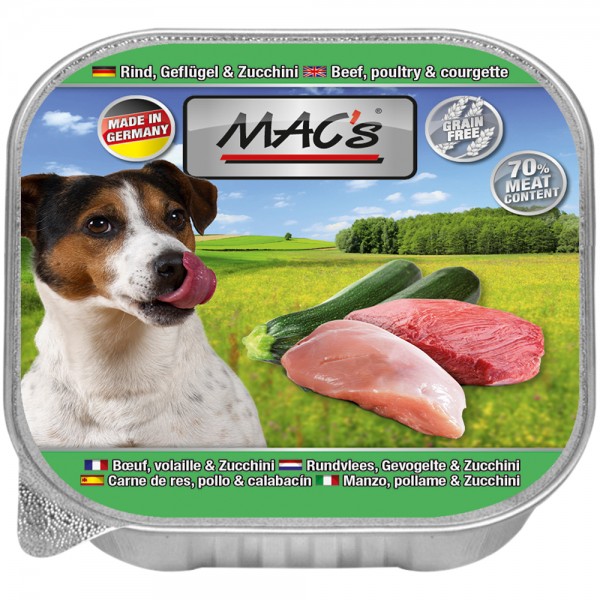 MAC´s DOG Rind & Geflügel & Zucchini